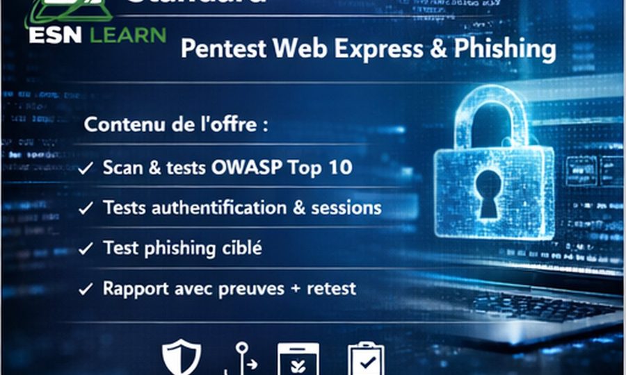 Pentest Web Express & Phishing ESN Learn